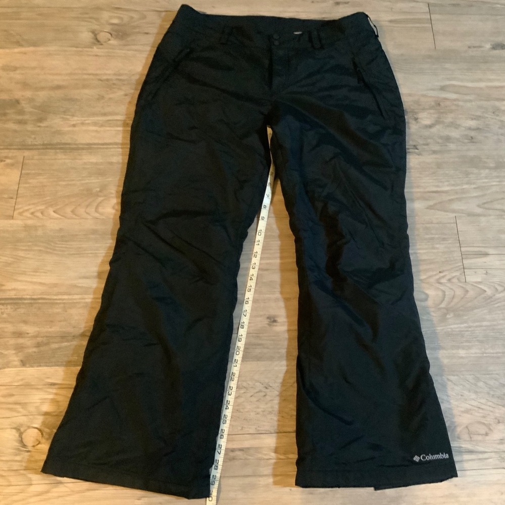 Columbia Sportswear Omni-Shield Black Snow Pants XL Ski Snowboard Insulated